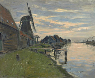 Canal en Hollande - Etienne Moreau-Nélaton — näkymä teoksesta