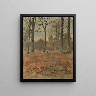 Etienne MoreauNlaton - Croix dans un sousbois.webp