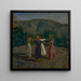 Ringelreihe-tutkimuksesta - Franz von Stuck — kehystetty taideteos seinällä