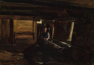 Eugen Bracht - Brunnen im Thomahaus zu Bernau.webp