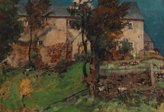Eugen Bracht - Der alte Hof n d N WindischEschenbach.webp
