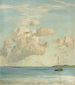 Nuages du soir - Eugen Bracht — näkymä teoksesta