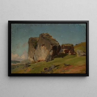 Eugen Bracht - Felsenstudie.webp