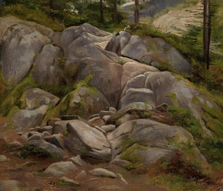 Sentier vers Menzenschwand - Eugen Bracht — näkymä teoksesta