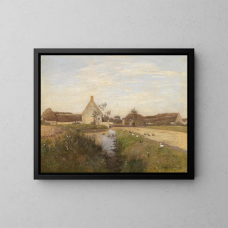 Eugen Jettel - Eingang zum Dorf Cayeux.webp