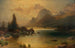 Hintersee-maalaus lähellä Berchtesgadeniä - Eugen Jettel — näkymä teoksesta