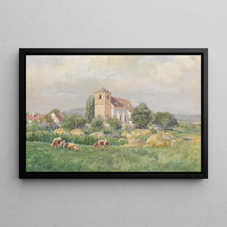 Eugen Jettel - Kirche in Staatz.webp