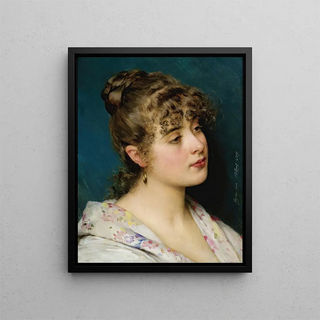 Eugen von Blaas - La Bella Veneziana.webp