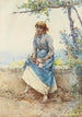 Popolana-maalaus - Eugen von Blaas — näkymä teoksesta