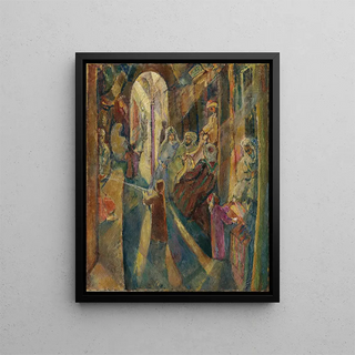 Eugen von Kahler - Bazar im Orient.webp