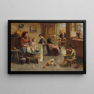 Eugenio Zampighi - A happy family.webp