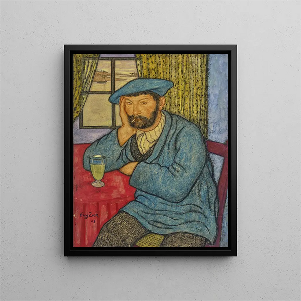 Barbu - Eugeniusz Zak — kehystetty taideteos seinällä