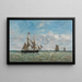 Eugène Boudin — kehystetty taideteos seinällä