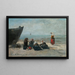 Eugène Boudin — kehystetty taideteos seinällä