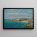 Camaretin maalaus La Pointe du Toulinguet - Eugène Boudin — kehystetty taideteos seinällä