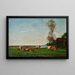 Eugène Boudin — kehystetty taideteos seinällä