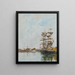 Deauville Le Bassin - Eugène Boudin — kehystetty taideteos seinällä