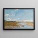 Deauville-rantamaalaus - Eugène Boudin — kehystetty taideteos seinällä