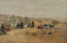 Deauville-rantamaisema - Eugène Boudin — näkymä teoksesta