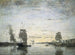 Sisäänkäynti satamaan, Le Havre - Eugène Boudin — näkymä teoksesta