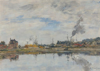 Eugne Boudin - La Retenue Trouville.webp
