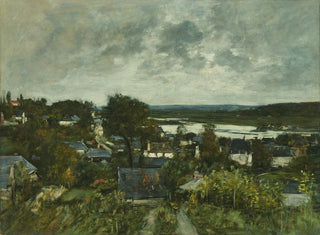 Eugne Boudin - La Touques near Deauville.webp