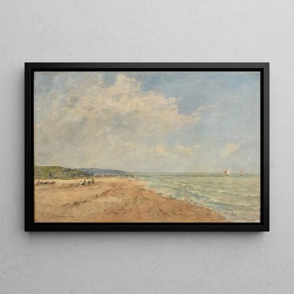 Eugène Boudin — kehystetty taideteos seinällä