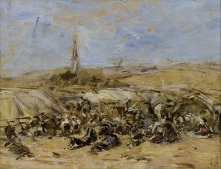 Eugne Boudin - Pardon of SteAnneLaPalud.webp
