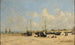 Berckin ranta, matala tide - Eugène Boudin — näkymä teoksesta