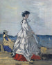 La princesse Pauline Metternich sur la plage - Eugène Boudin — näkymä teoksesta