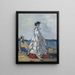 La princesse Pauline Metternich sur la plage - Eugène Boudin — kehystetty taideteos seinällä