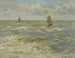 Voiliers sur la mer - Eugène Boudin — näkymä teoksesta