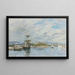 Eugène Boudin — kehystetty taideteos seinällä
