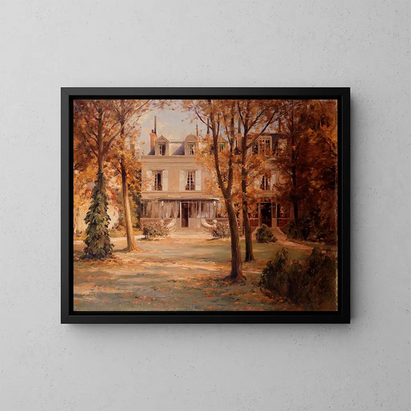 La Maison de Victor Hugo, Pariisi, avenue d'Eylau - Eugène Bourgeois — kehystetty taideteos seinällä