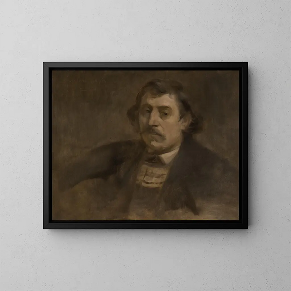 Paul Gauguin'n - Eugène Carrière — kehystetty taideteos seinällä