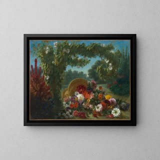 Eugne Delacroix - Basket of Flowers.webp