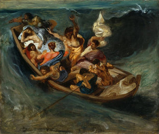 Eugne Delacroix - Christ On The Sea Of Galilee.webp