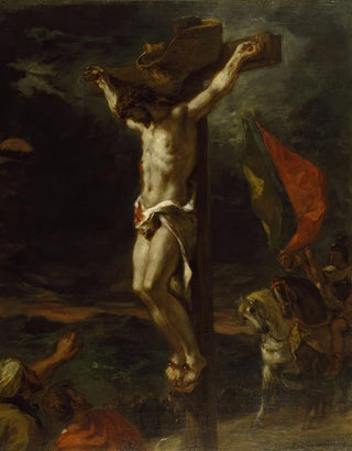 Eugne Delacroix - Christ on the cross.webp
