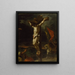 Le Christ sur la croix - Eugène Delacroix — kehystetty taideteos seinällä