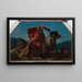 Eugène Delacroix — kehystetty taideteos seinällä