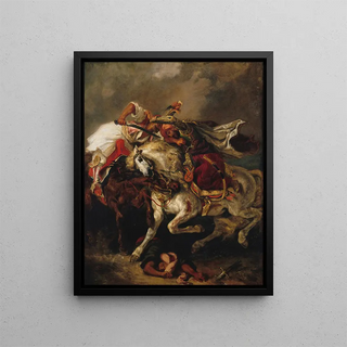 Eugne Delacroix - Le Combat du Giaour et du Pacha.webp