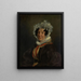 Madame Henri François Riesener Félicité Longrois 1786 1847 - Eugène Delacroix — kehystetty taideteos seinällä