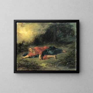 Eugne Delacroix - The Agony in the Garden.webp