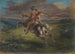 Achilleen koulutus - Eugène Delacroix — näkymä teoksesta