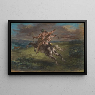 Eugne Delacroix - The Education of Achilles.webp