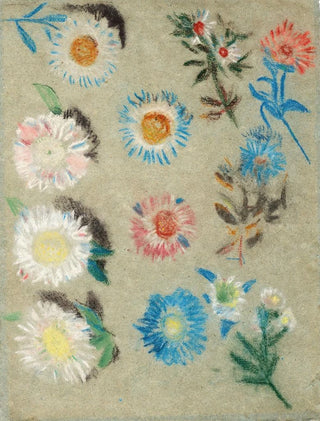 Eugne Delacroix - tude de fleurs.webp