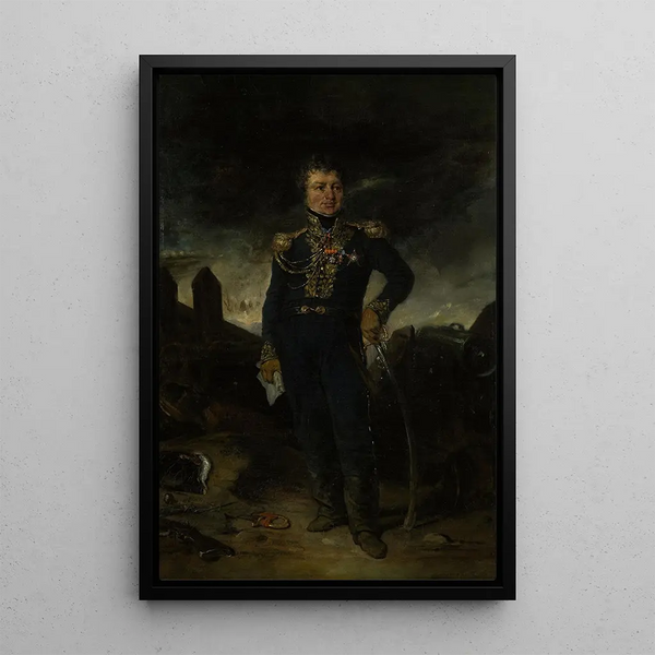 Eugne Devria - Portrait du gnral JosephLopold Sigisbert Hugo.webp