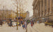 La Madeleine - Eugène Galien-Laloue — näkymä teoksesta