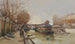 Le Quai de la Seine - Eugène Galien-Laloue — näkymä teoksesta