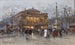 Châtelet-teatteri, Pariisi - Eugène Galien-Laloue — näkymä teoksesta